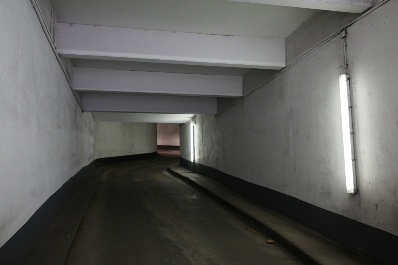 Parkhausauffahrt Parkhausauffahrt