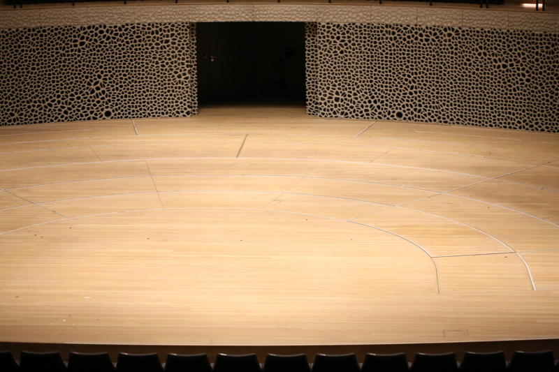 Elbphilharmonie Großer Saal Bühne